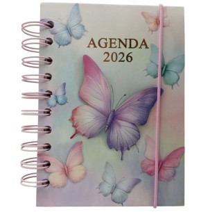 AGENDA ESP.2026 14X19CM FLOR