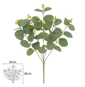 GALHO EUCALIPTO X5 36CM VERDE