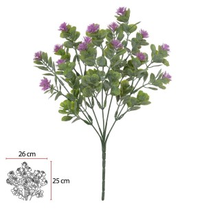 FLOR BUQUÊ X5 32CM ROSA7893979678409