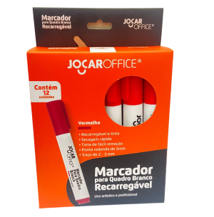 MARCADOR QUADRO BR RECAR.12UN VM