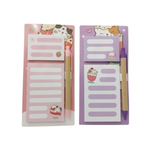 BLOCO ANOT.ADES.MG 10X20CM 2X1 CANETA