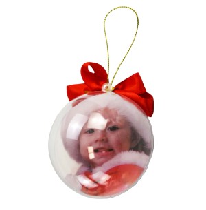 BOLA ACRÍLICO PORTA FOTO 10CM