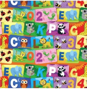 BOB.PAPEL COUCHE 40CMX100M INFANTIL