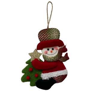  ENFEITE BONECO FELTRO 18CM