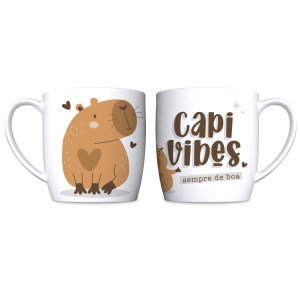 CANECA PORC.300ML URBAN CAPIVIBES