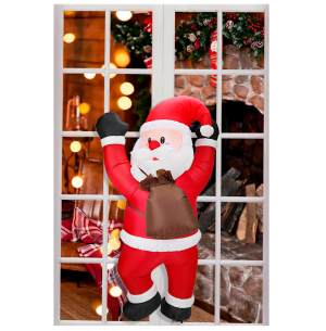  INFLÁVEL PAPAI NOEL 180CM LED MOCHILA BIVOLT