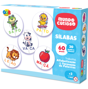 PEGAGÓGICO SÍLABAS 60PÇS