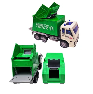 CAMINHÃO FRICÇÃO 20CM COLETOR DE LIXO
