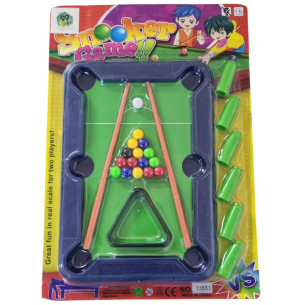 JOGO SINUCA DE MESA 16X23CM