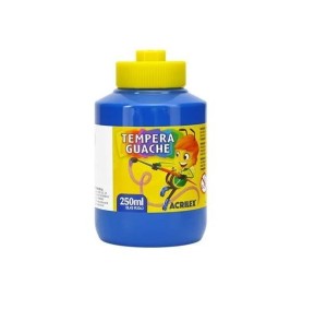 TINTA GUACHE 250ML AZUL TURQUESA 501