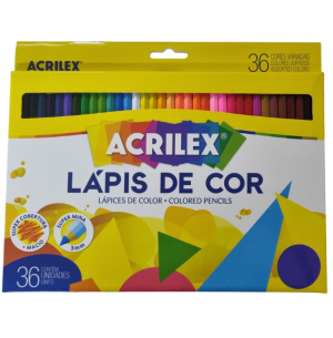 LÁPIS COR SEXT. 36 CORES