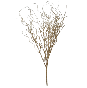 GALHO GLITTER 50CM CHAMPANHE 