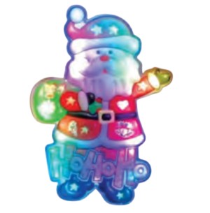 ENFEITE PAPAI NOEL 26 LEDS WARM E 8 LEDS BR FLASH
