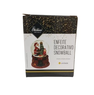 RESINA SNOWBALL DE NEVE 6CM