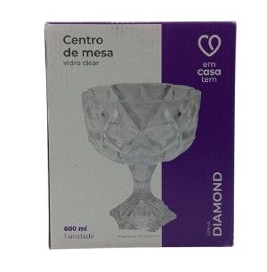 BALEIRO VIDRO 13X15CM DIAMOND