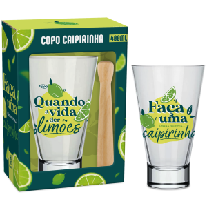 KIT CAIPIRINHA 2PCS LONG FAÇA UMA CAIPIRINHA