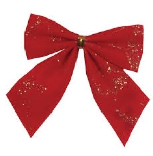 ENFEITE LAÇO 6CM 12UN