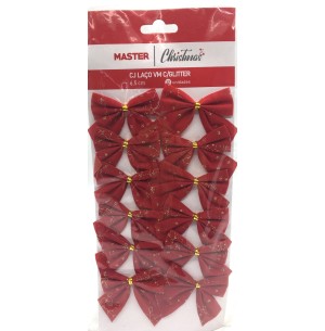ENFEITE LAÇO 6CM 12UN