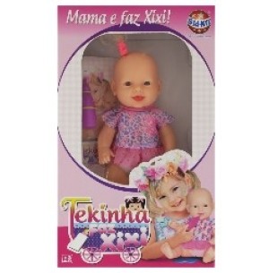 BONECA TEKINHA FAZ XIXI