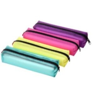 PORTA LÁPIS NEON 20CM 1 DIVISÓRIA