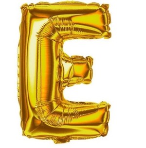 FESTA BALÃO DOUR.40CM LETRA E 2UN