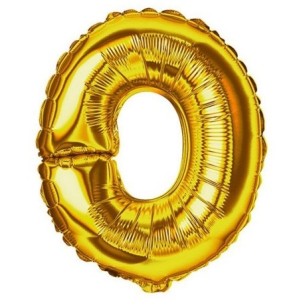 FESTA BALÃO DOUR.40CM LETRA O 2UN