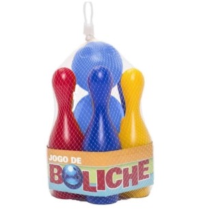 JOGO BOLICHE KIT 8 PEÇAS
