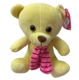 PELÚCIA URSO SENTADO 20CM CACHECOL